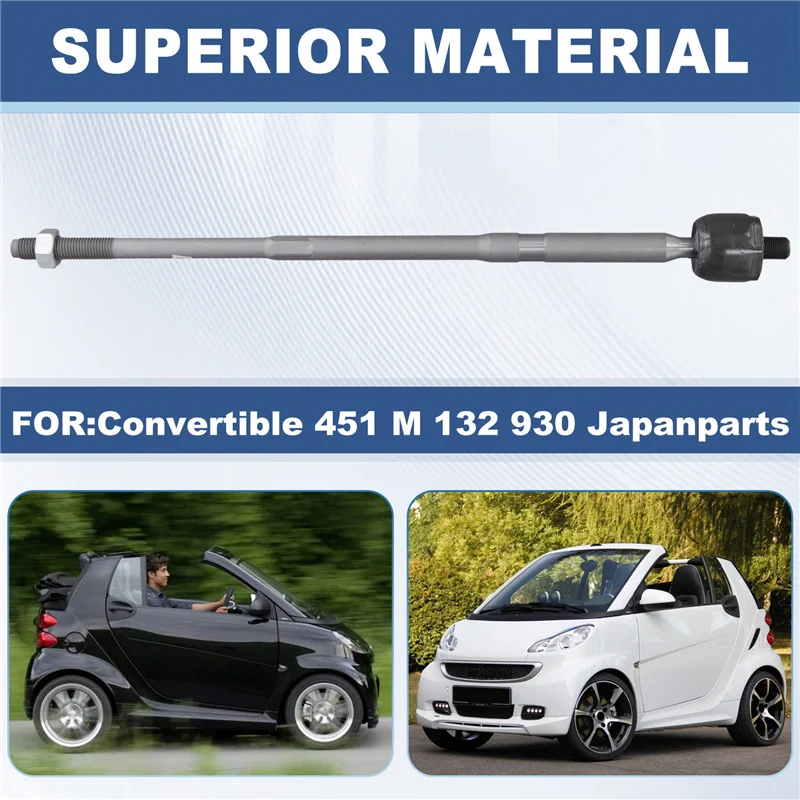

A80X-Steering Device Axial Joint The Rod For Smart Fortwo Convertible 451 M 132 930 Japanparts 4514600651 4514600851
