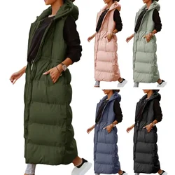 Stylish vest zipper autumn-winter women's coat for winter protection