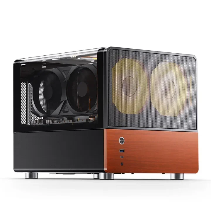 Desktop ChassisSea View Room/Type-c Gen2 10Gbps +/North American Walnut/MATX Version/23L