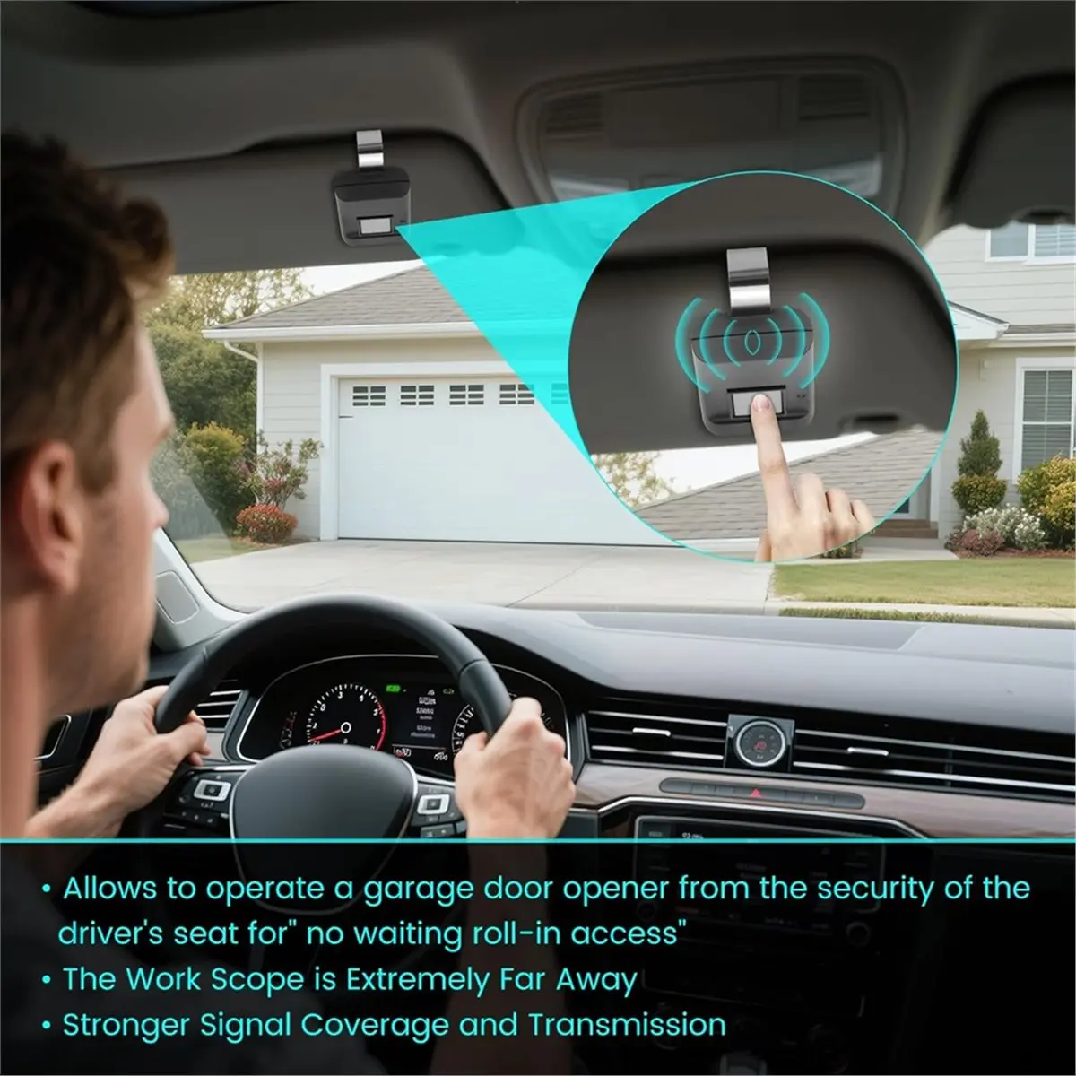A69ZBG! For 1050 Linear Multicode Garage Door Remote,310MHz 10 DIP Linear Gate Opener Remote,Replace MCS105015 105015