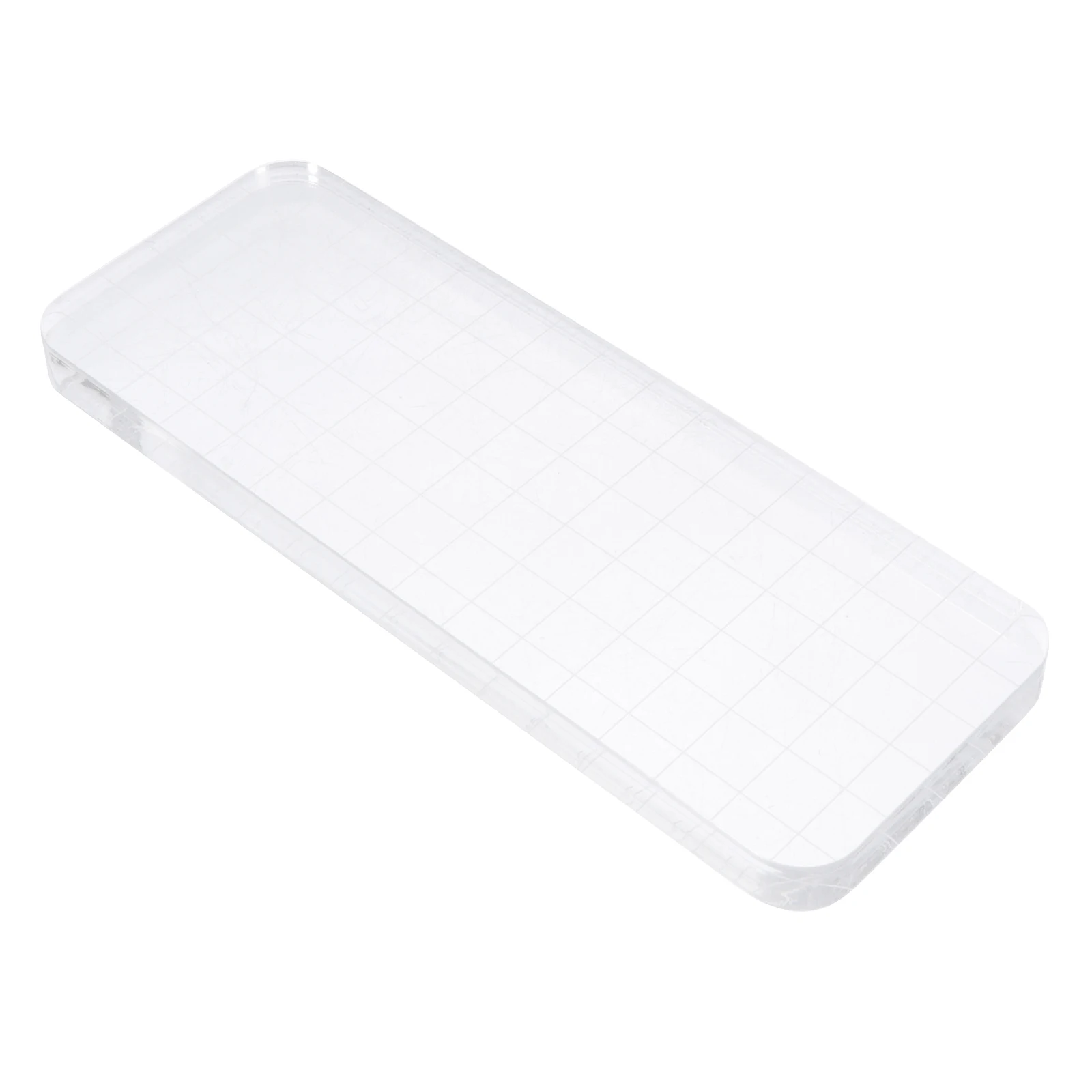 

Acrylic Stamping Tool Clear Blocks Durable Hard Wear Resistant Practical Use Stamping Projects Cards Notebooks Invitations DIY