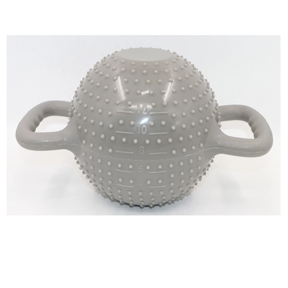 PVC 6P Free Adjustable Soft Kettlebell with Massage Dots for Home Fitness