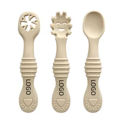 Cubertería con nombre personalizado para bebé, cubertería de alimentación para recién nacido, 3 piezas, accesorios para aprender a comer