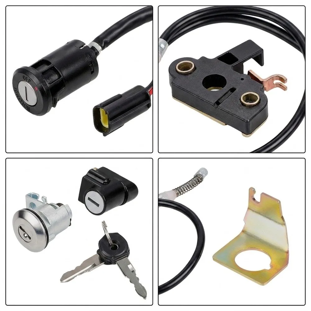 Electric Dirt Bike Key Ignition Switch Lock Set With Steering And Seat Lock For Surron For Ultra Bee Electric Bicycle Components