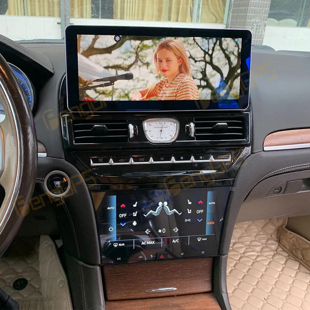 22 "راديو السيارة لكرايسلر 300C 2011 2012 2013 2014 2015 نظام تحديد المواقع والملاحة مشغل وسائط متعددة Andriod 14 AI شاشة Carplay وحدة BT #5