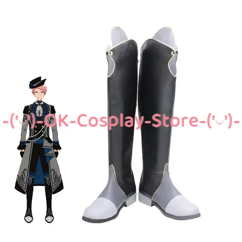 Game Ensemble Stars Itsuki Shu Cosplay Shoes Halloween Carnival Boots PU Leather Shoes Custom Made