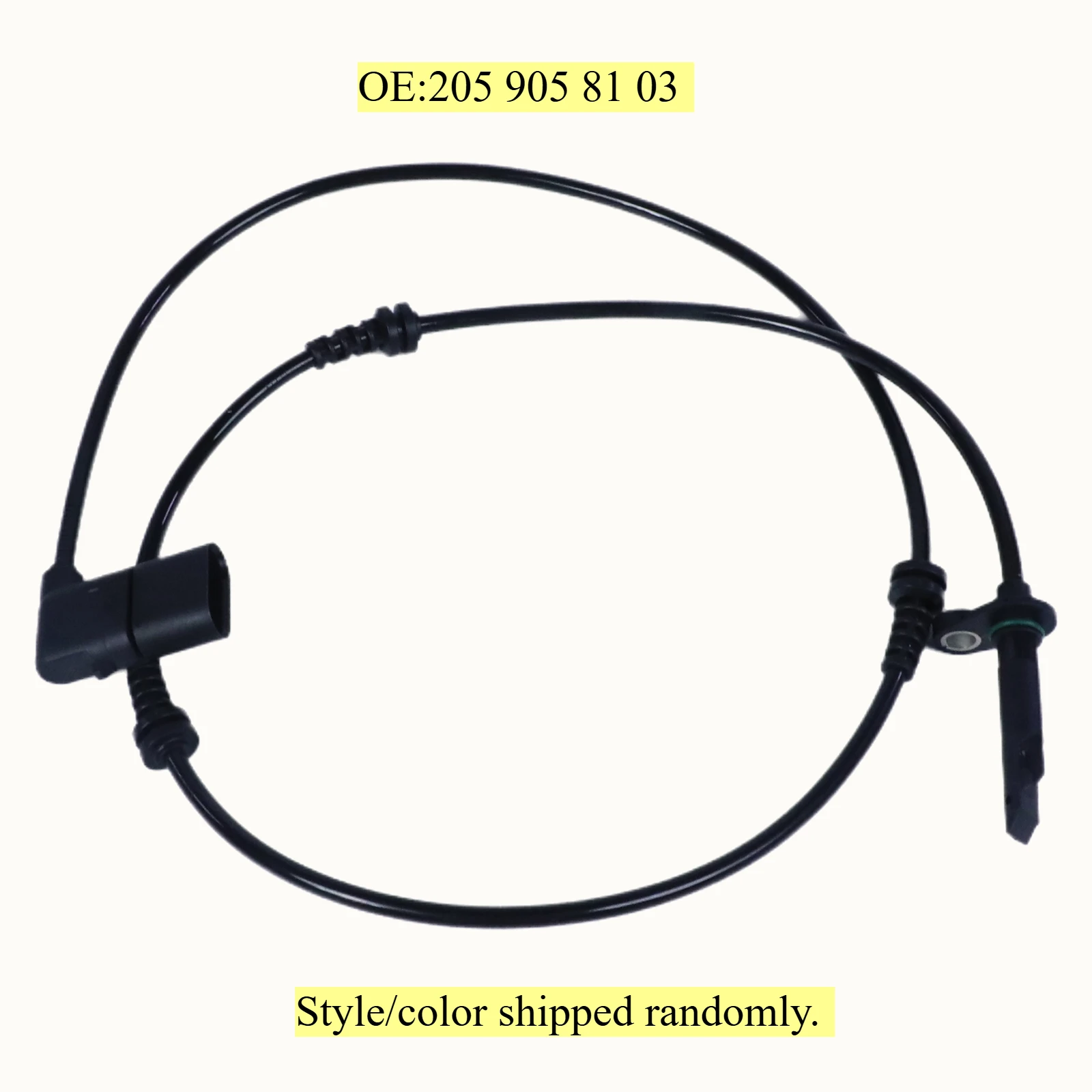 Front Left ABS Wheel Speed Sensor For Mercedes-Benz C160 C180 C180d C200 C200d C220d C250 C250d C300d C350e C43 AMG, 2059058103 view 3