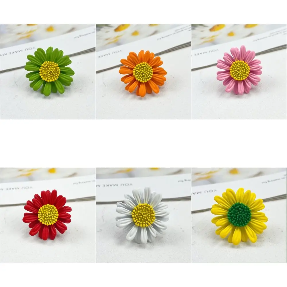 Broche de Revers en Métal avec Fleurs et Tournesols, Bijoux Élégants, Cadeau de ix