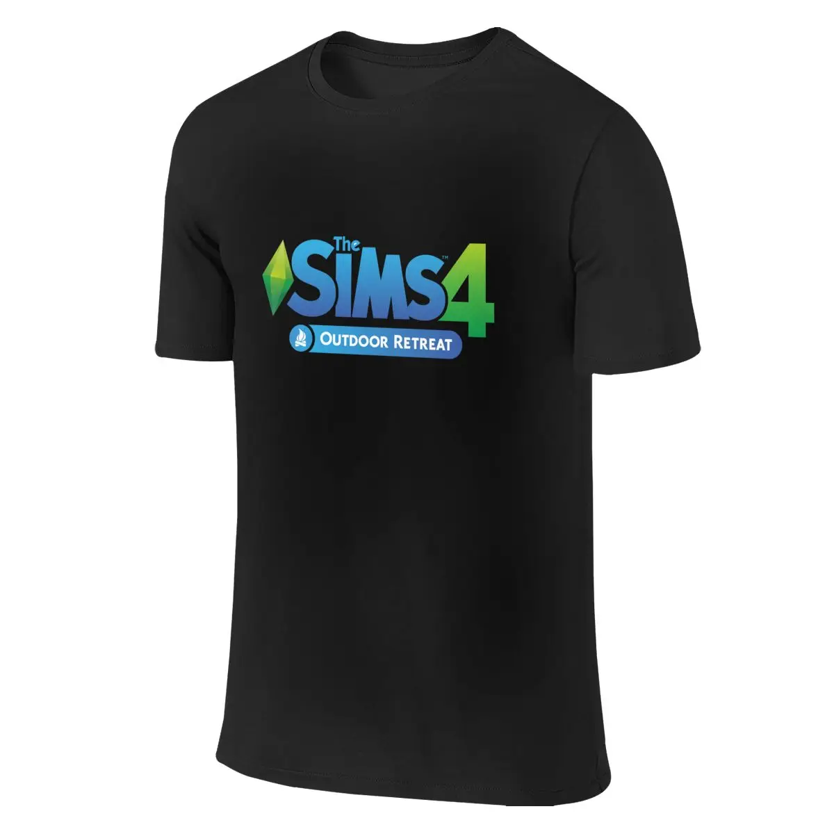 The Sims 4 Business Simulation Game T-Shirt Cotton Top Solid T Shirts Tops Tshirts