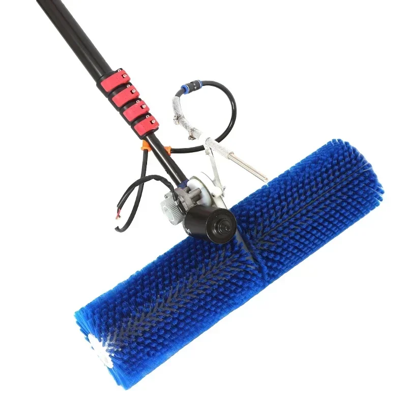 

24ft 3 sections long heavy duty aluminium extension pole telescopic pole for solar panels Hot sales