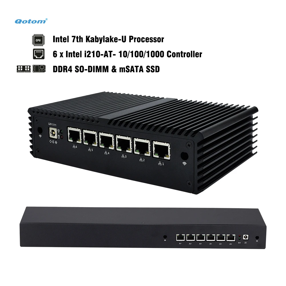 Qotom Fanless Mini …