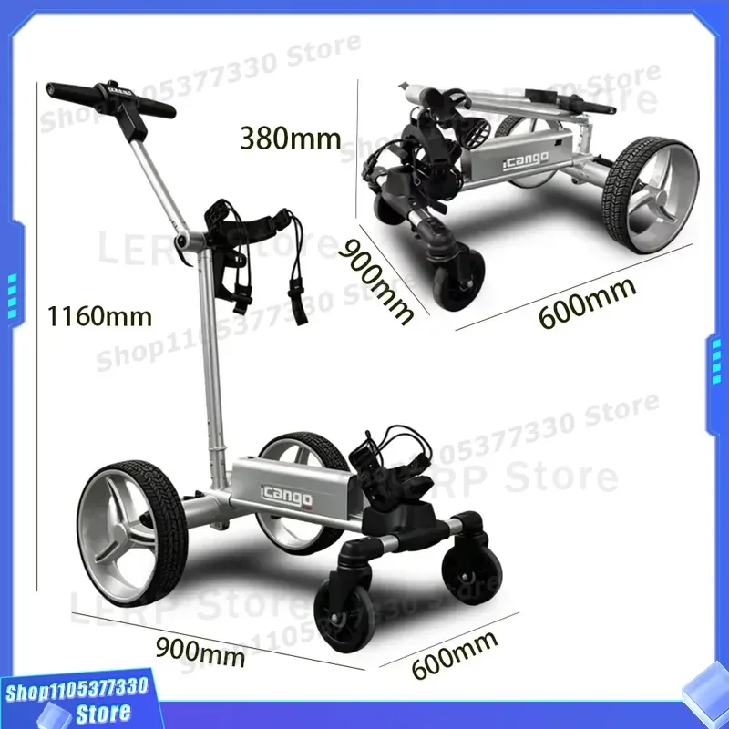 G1 Smart Electric Golf Cart 5 Wheel Auto Follow Remote Control Vehicle with Removable Battery for Outdoor Leisure Factory