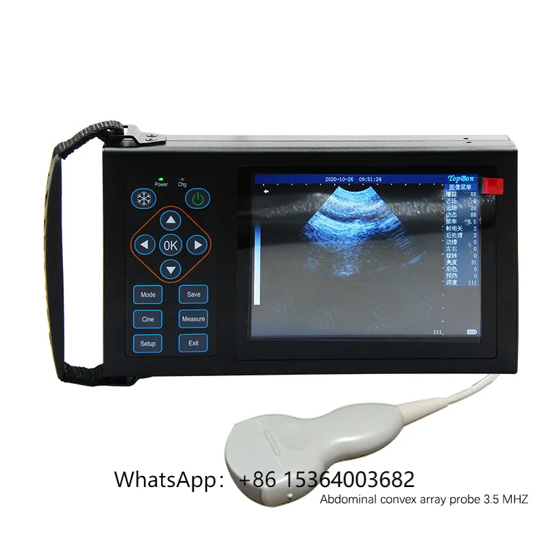 

EURPET Portable Veterinary Ultrasound for Animal Clinic Handheld Ultrasound Machine Pet Ultrasound Machine
