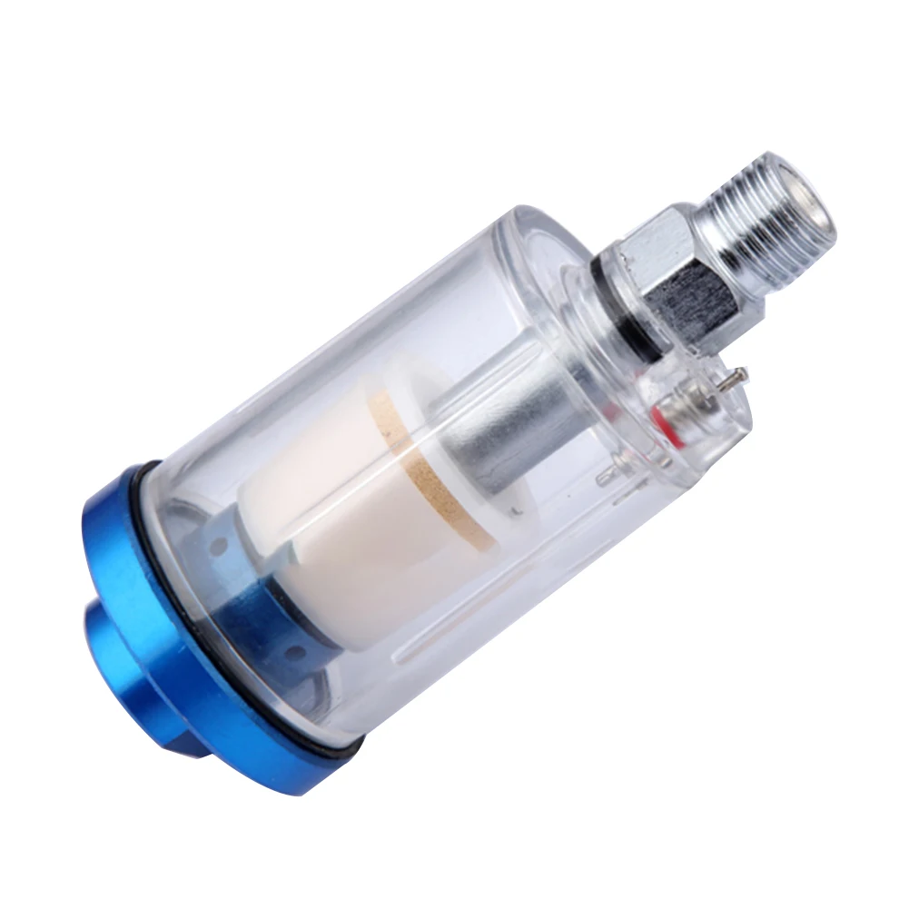 1/4'' Water Oil Separator Air Filter Moisture Trap With European Style For Compressor Spray Paint Gun Tool Pressure Parts