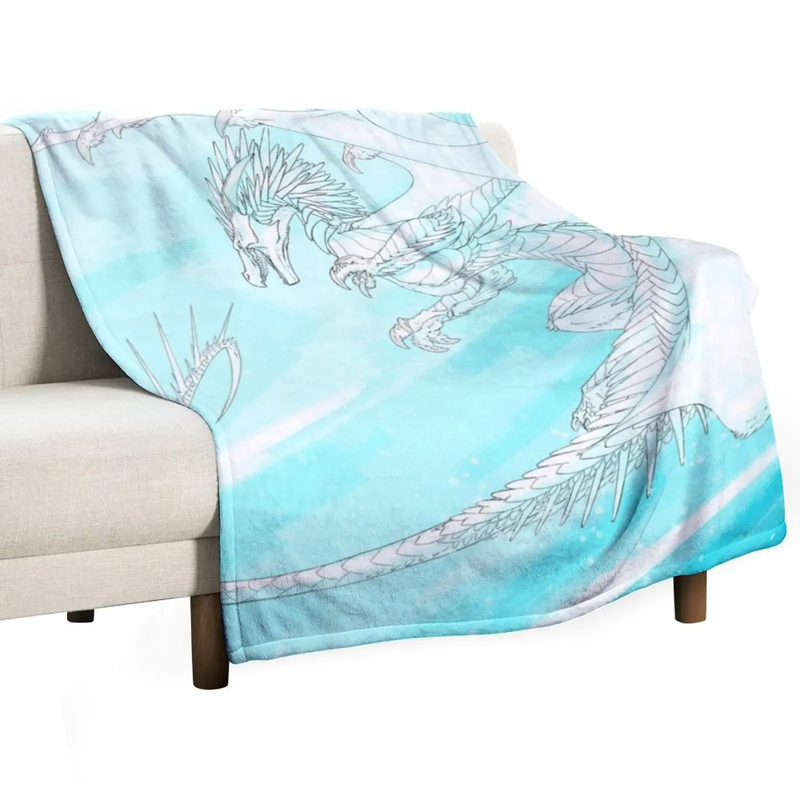 IceWing in Flight Throw Blanket Warm Comfortable Blanket for Office Napping
