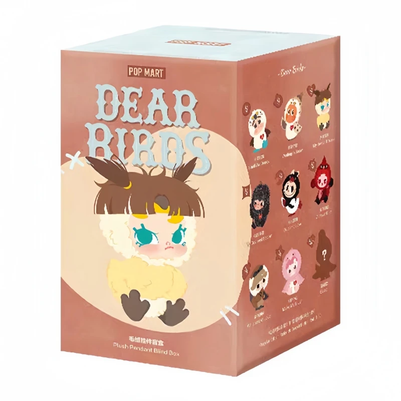 Neue Popmart Original To Dear Birds Serie Vinyl Überraschungs-Blindbox Hochwertiges Spielzeug Taschenanhänger Sammlerstück Dekoration Geschenk Spielzeug