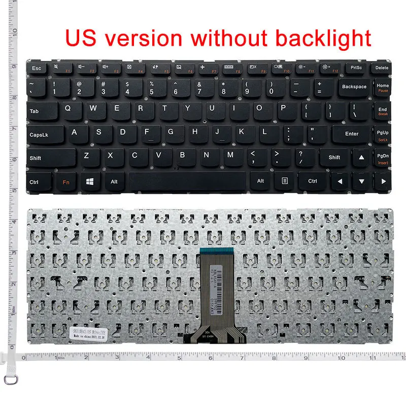 New English keyboard for Lenovo FLEX 3-14 1470 1435 1480 1475 YOGA 500-14 500S-14 100S-14IBR 100S-14ISK 300S-14ISK N3060