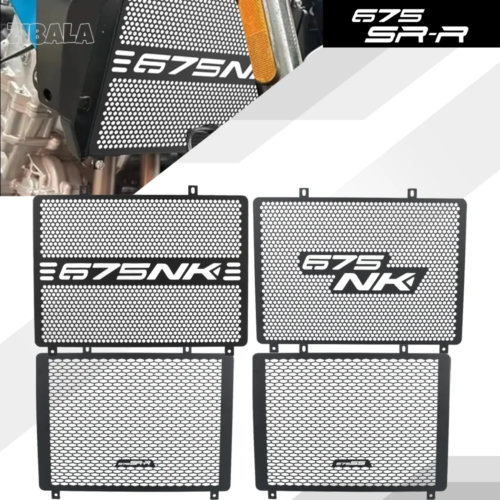 

FOR CFMOTO 675NK 675 NK 2024-2025-2026 Radiator Protection Grille Guard Protector Cover Motorcycle Accessories 675SRR 675SR 2026