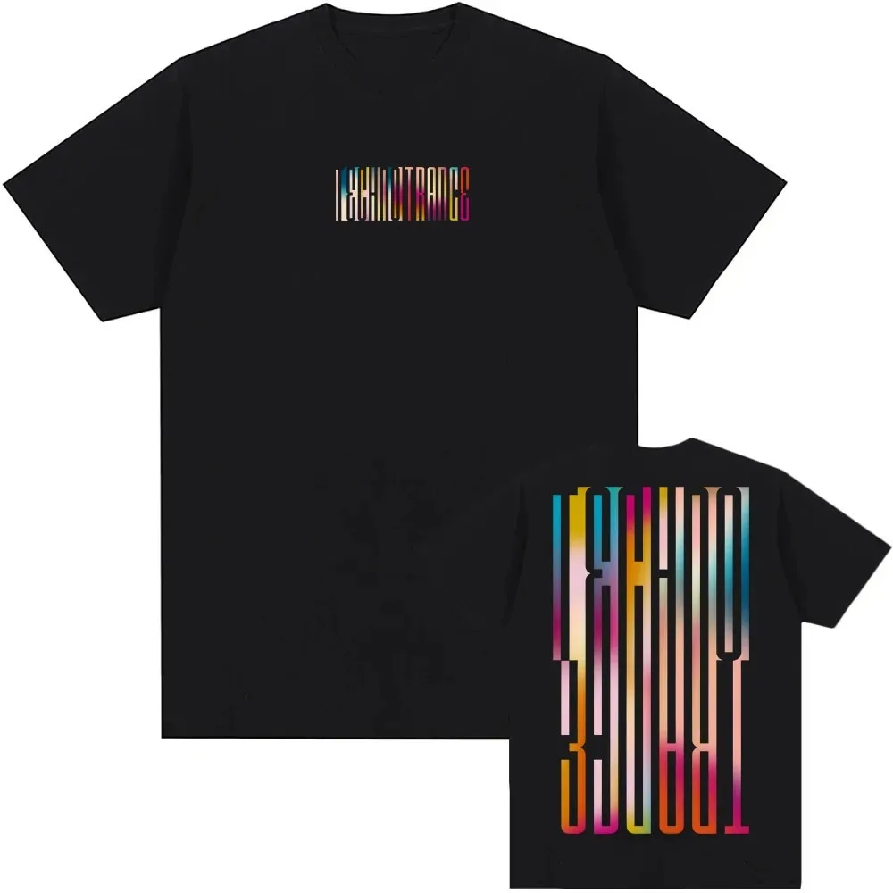 Camiseta Armin Van Buuren Techno Trance, camiseta negra con estampado en blanco, 100% algodón, camiseta de manga corta para hombre, ropa de calle, camisetas Unisex