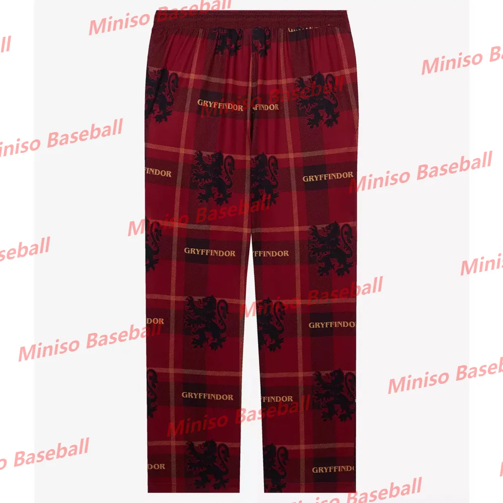 

Disney Harry Potter Hogwarts Four Colleges Gryffindor Hufflepuff Ravenclaw Slytherin Sleep Pants Fall Christmas Gifts Adult/KIDS