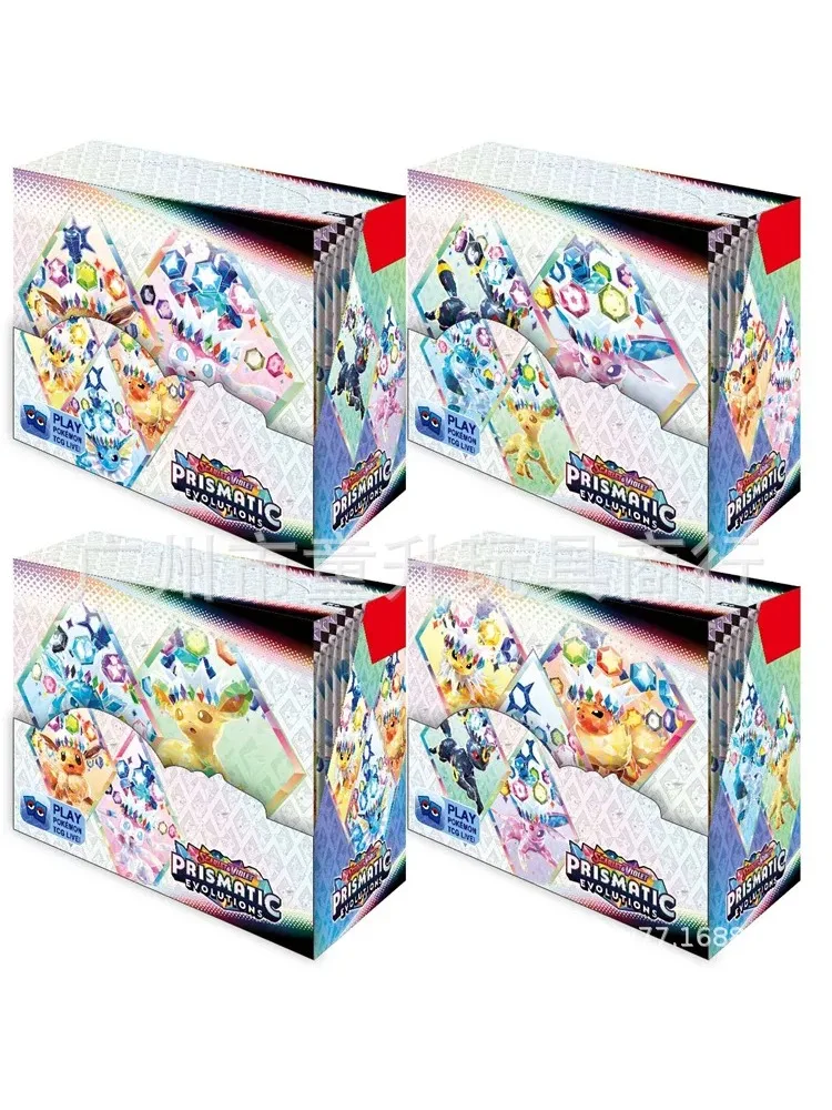 ! Prismatische Evolutions 360 Stuks Pokemon Kaart Reis Samen Stellar Crown 151 Ultra Prisma Engels Booster Battle Transactie Kaart - afbeelding 2