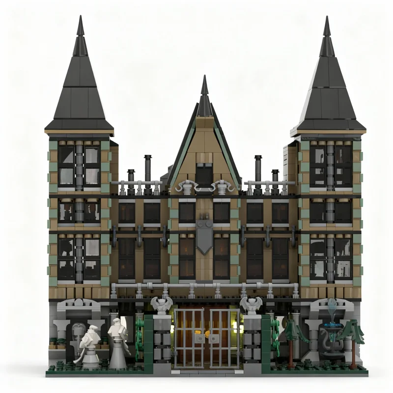 881-pieces-moc-harry-malfoy-manor-rework-model-toy-building-blocks-architecture-cadeaux-de-noel-idee-creative-d'anniversaire-diy-pour-enfants