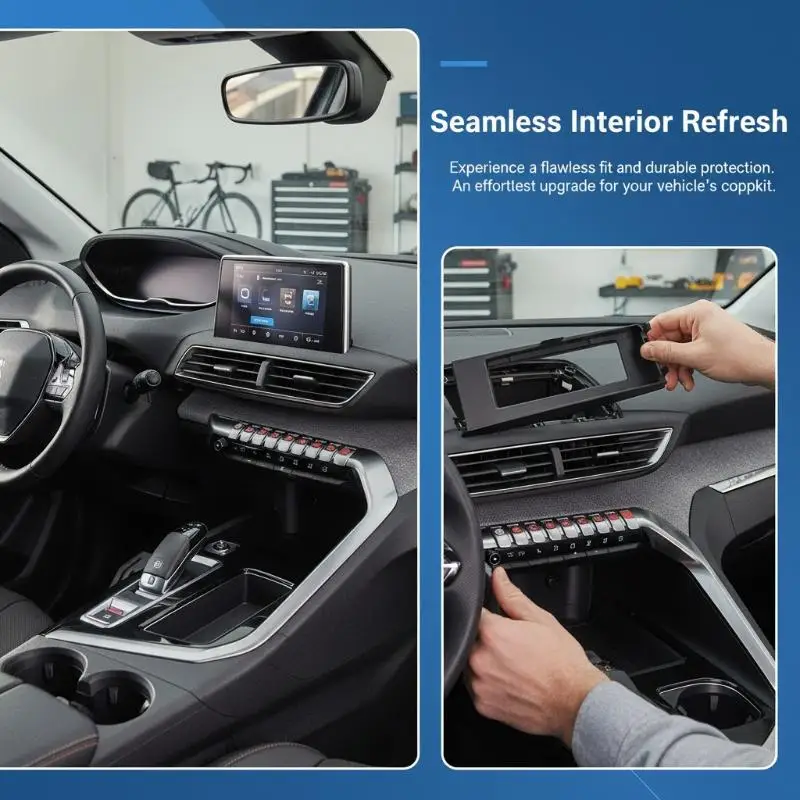 RD4 CD Player Type C Car Radio Shielding Shell Multi-function Frame Replacement For Accurate Fit