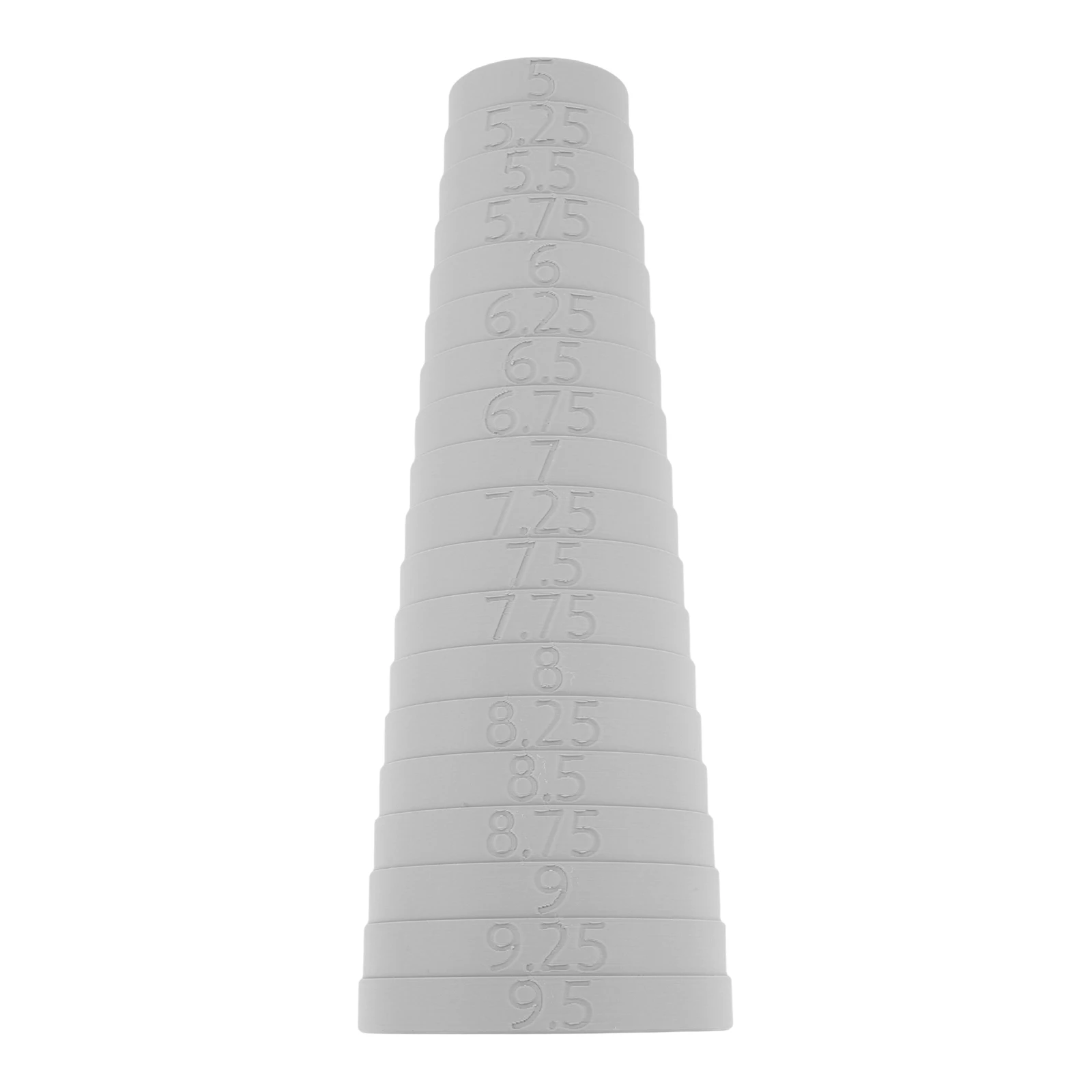 1PC Professional Bracelet Sizer Measuring Cone Tool 5-9.5