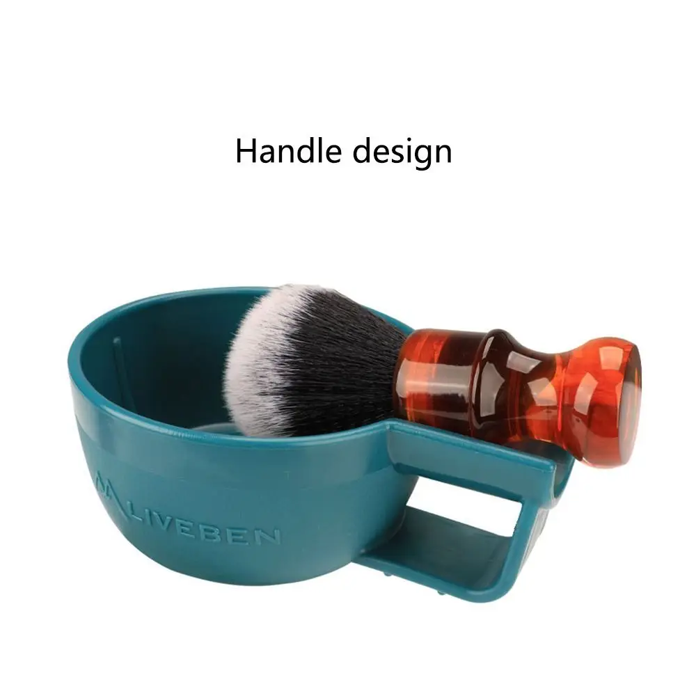 

Легко чистящаяся многоразовая миска для пены для бритья, портативная пластиковая чашка для крема для бритья, широкая горловина, большая емкость, кружка для бритья, бизнес