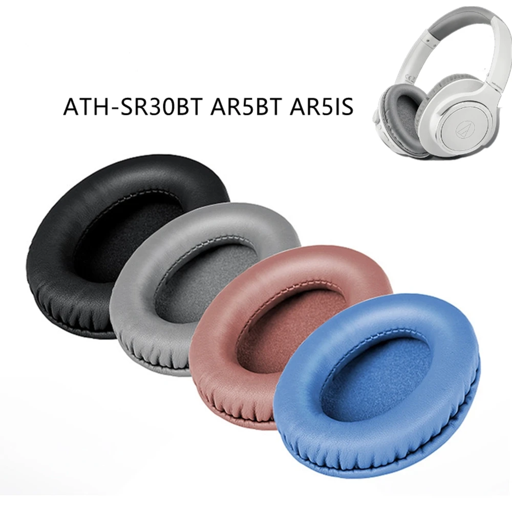 1 para EarPads dla ATH-SR30BT AR5BT AR5IS słuchawka rękawem zwiń trzy 3 osiem ciężkich Cherry powiązania Sr30bt gąbka nauszniki