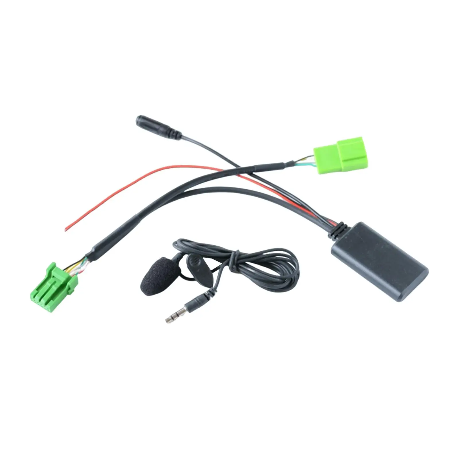 

Car AUX Audio MP3 Music Adapter with Microphone for with AUX in Auto