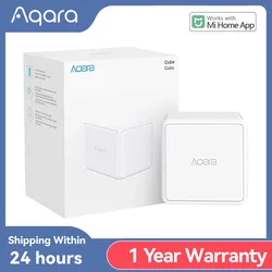 Original Aqara Magic Cube Zigbee Version Controller by Six Actions app mi home Controller For Xiaomi Home Device Smart Hoom