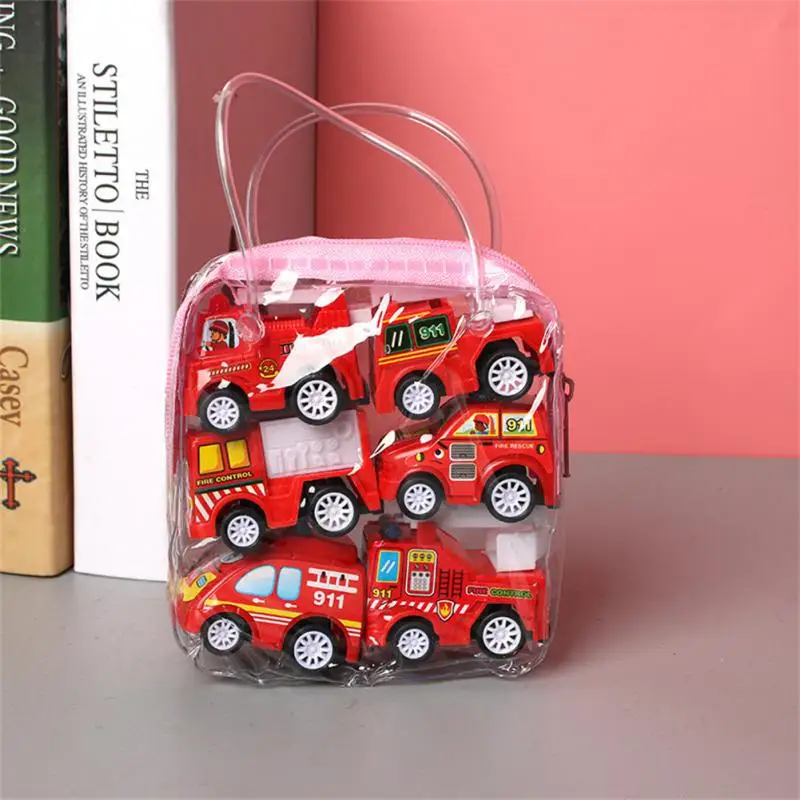 Jouets de voiture à dos côtelé pour enfants, machines mobiles, magasin, véhicule de construction, camion de pompier, modèle de taxi, mini voitures, cadeau pour bébé, jouets Dean H