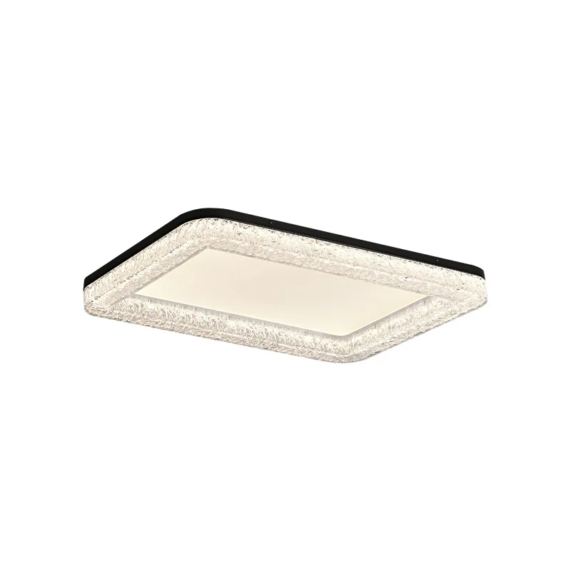 

Full spectrum Italian minimalist resin copper living room long ceiling light round designer