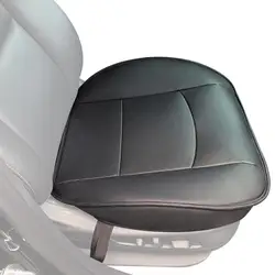 Wedge Car Seat Cushion Wedge Cushion PU Leather Driver Car Pad Memory Foam Waist Tailbone Relief Non-Slip Bottom Comfort Seat
