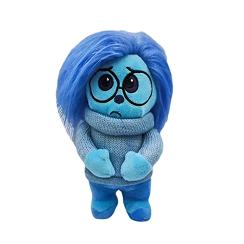 Inside Out 2 Figurka Anime Pluszowe Zabawki Radość Lęk Powiększ Straszenie Gniazdo Miękka Lalka Wewnątrz Zabawka Prezenty Dla Dzieci 20-25 cm