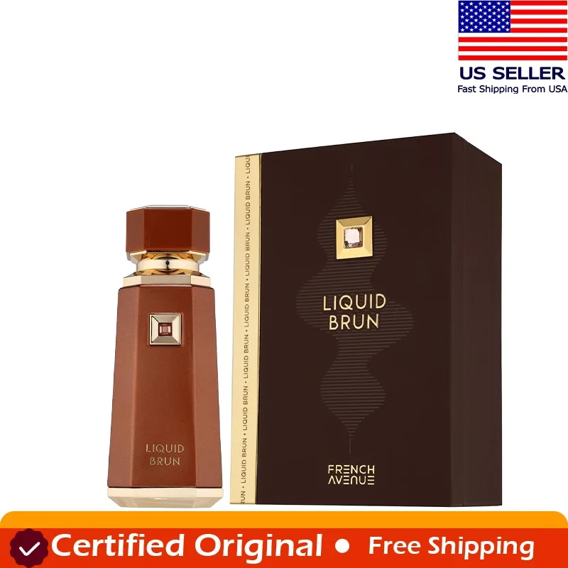 

Fragrance World Liquid Brun Eau De Parfum for Men 100ml By French Ave Long Lasting Perfume for Men Pheromone Perfume Hombre