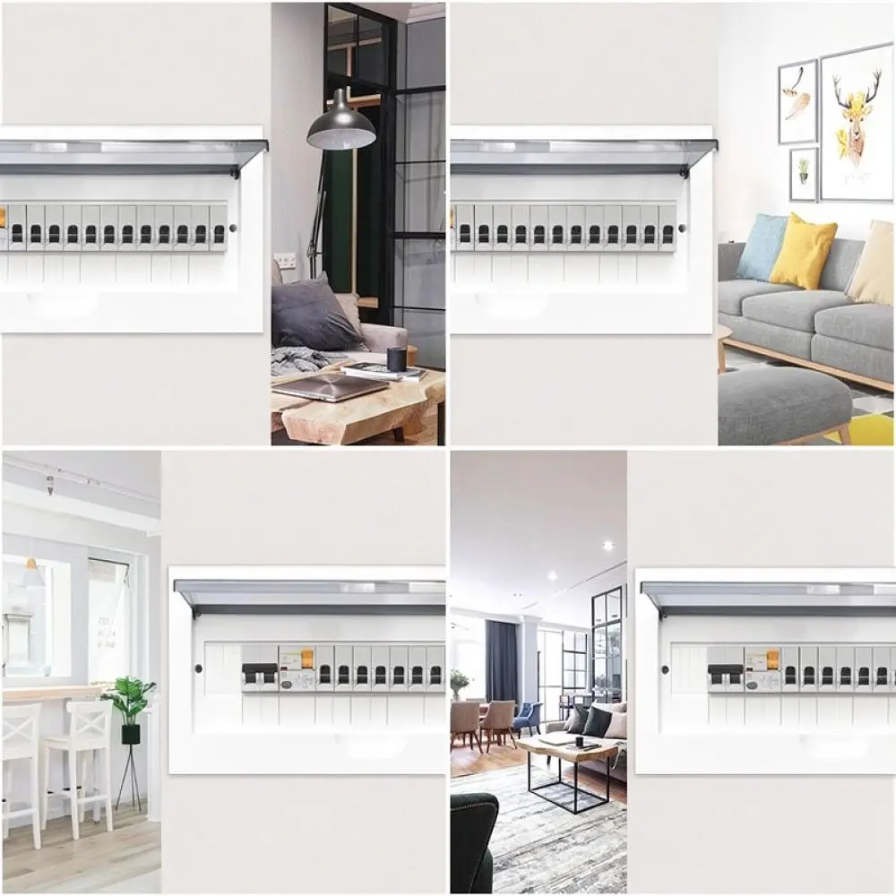 Electric Meter Box Decorative Sticker Home Power Distribution Switch Label Wall Sign Practical Waterproof Modern Style