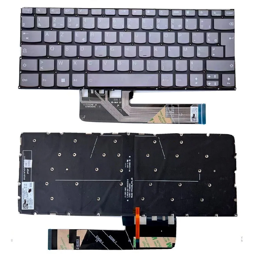 

NEW FR AZERTY For LENOVO YOGA 530-14ARR 530-14IKB 730-13IWL 730-15IKB FRENCH Laptop Keyboard Backlit