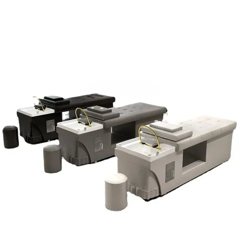 Shampoo Chair Hair Saloon Dedicated Multifunctional Hydrotherapy Bed with Water Heater Water Circulation Head