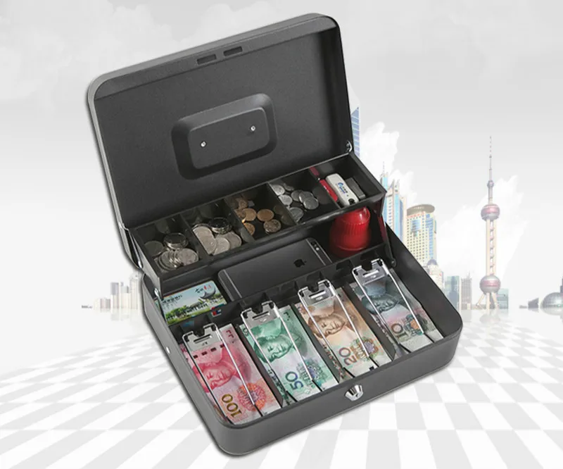 Lockable Mini Safe Box for Cash, Treasures, & Collections - Ideal for Supermarkets, Convenience Stores & Coin Storage