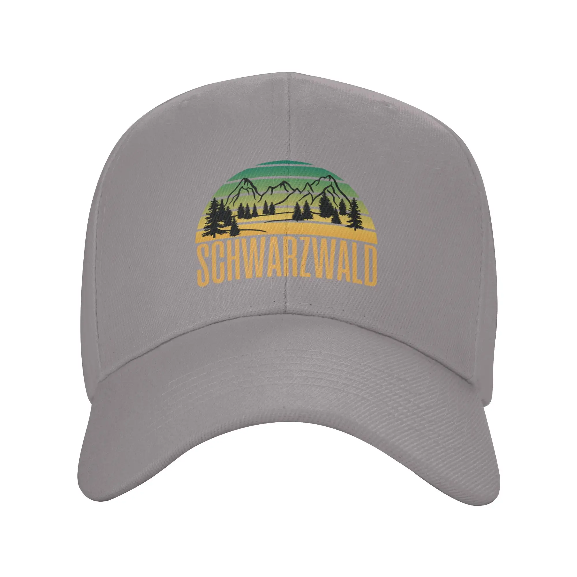 Hot Sale Schwarzwald Berge Baseball Cap  Travel Essential Men Hat  Parade Men Hat