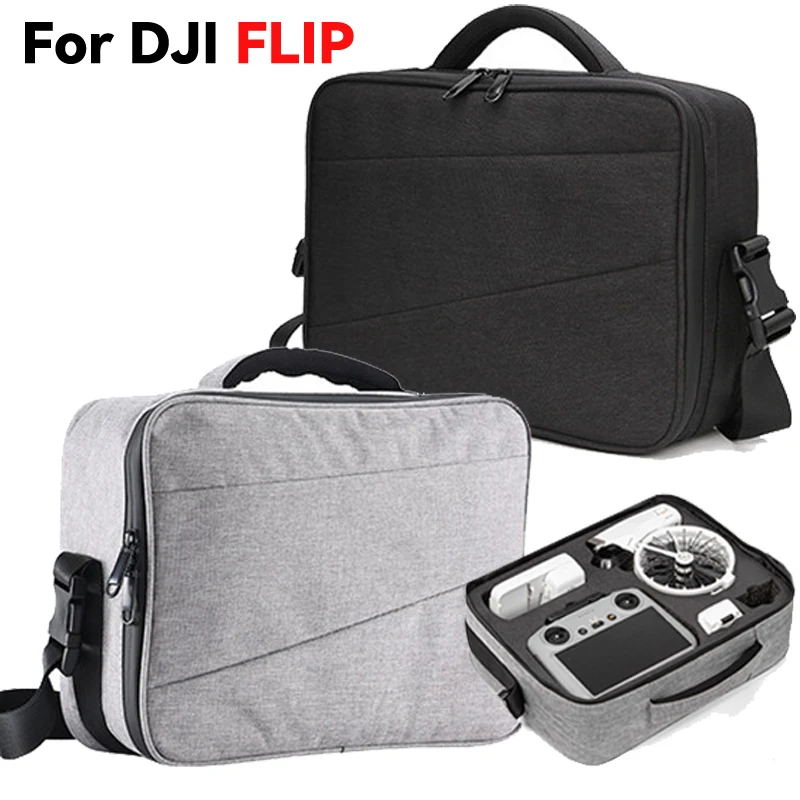 กระเป๋าถือสําหรับ DJI Flip Sling Bag เบาะ Drone Carrier Case ใช้งานร่วมกับ DJI RC 2 RC-N3 กล่องเก็บอุปกรณ์เสริม