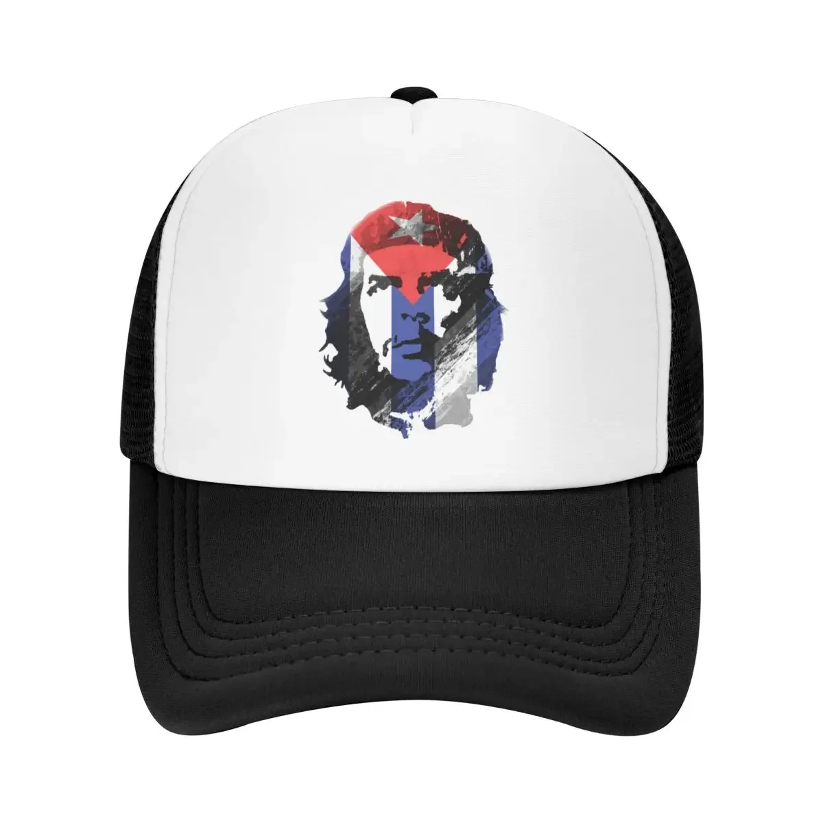 Personalizado Punk Unisex Che Guevara Cuba bandera camionero sombrero adulto Revolución cubana gorra de béisbol ajustable hombres mujeres Hip Hop papá sombrero
