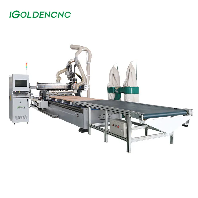 Router ATC CNC Working Engraving Machine With ATC 9Kw Spindle For Wood Furniture 1325 1530 2030 2040