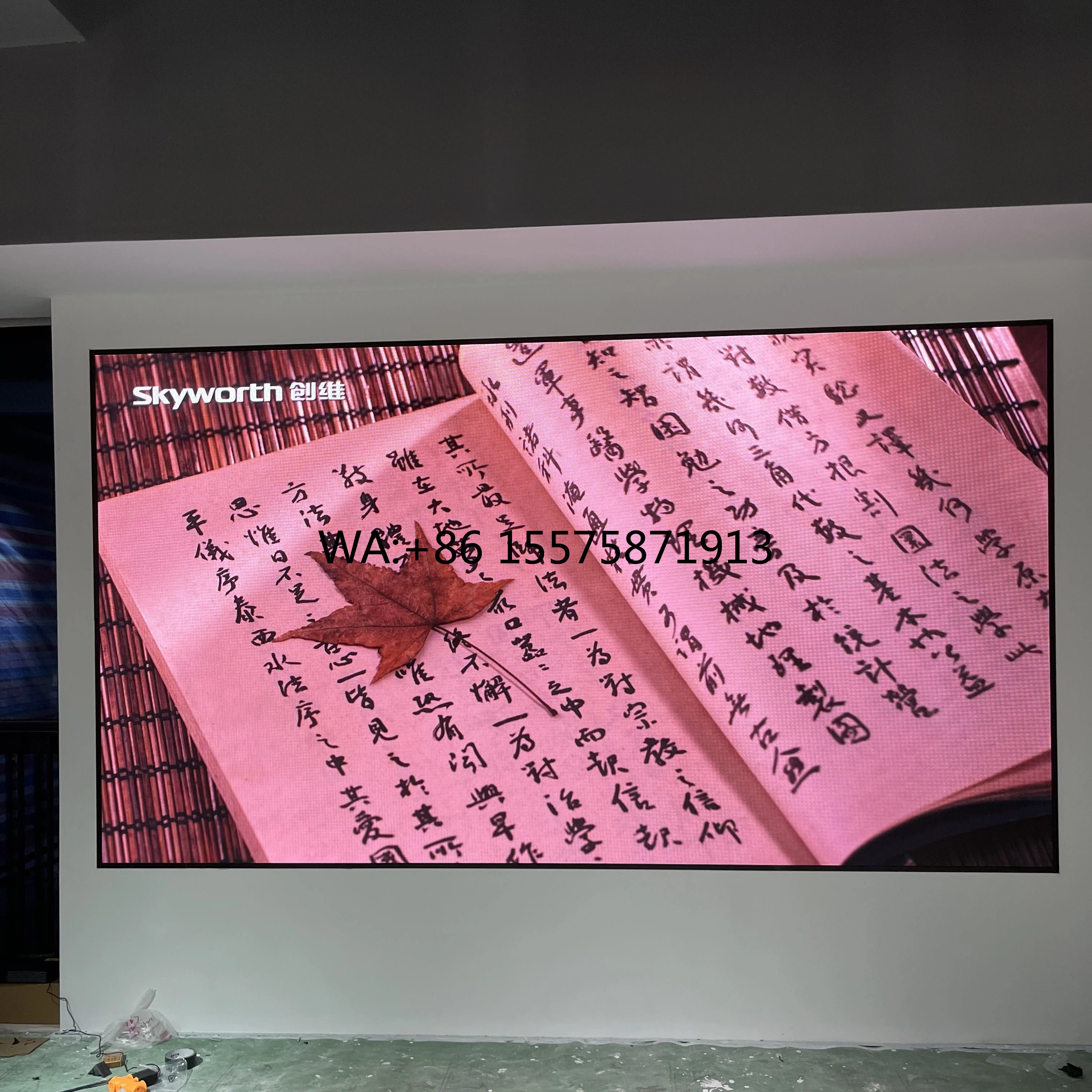 P2.5 Pantalla Led Interior 640*480mm Led Screen Indoor for Indoor Advertising Showroom Customized Size