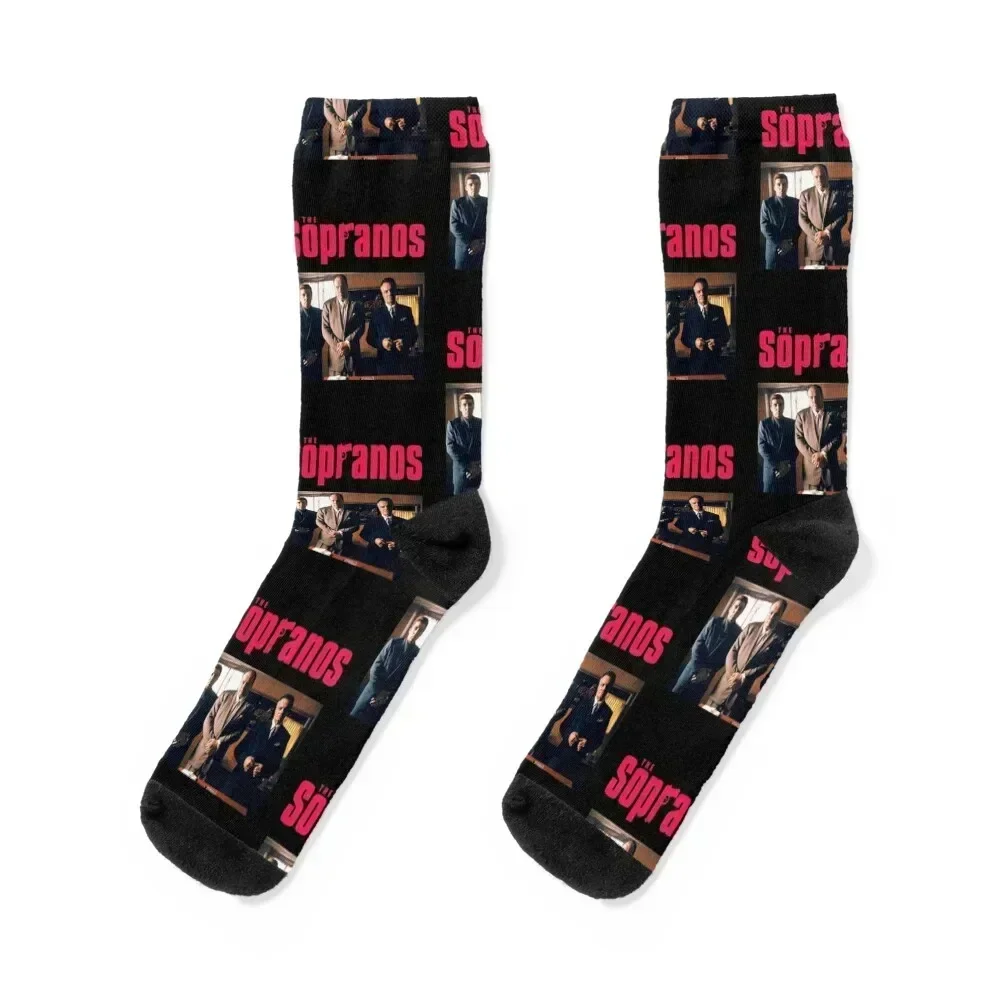 

The Sopranos Vintage Socks Stockings man anti slip football aesthetic sports stockings Socks For Man Women's