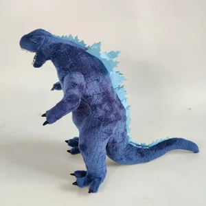 Godzilla Vs Kong Anime Brinquedo de pelúcia para crianças, rei dos monstros, travesseiro, enfeites de boneca, presentes, 30cm 12 principais vendas boneco godzilla 30 cm - №1