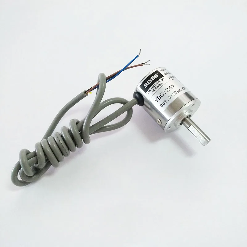 WDA-BA-360 Non-contact hall principle magnetic induction analog 0-10V Angle sensor