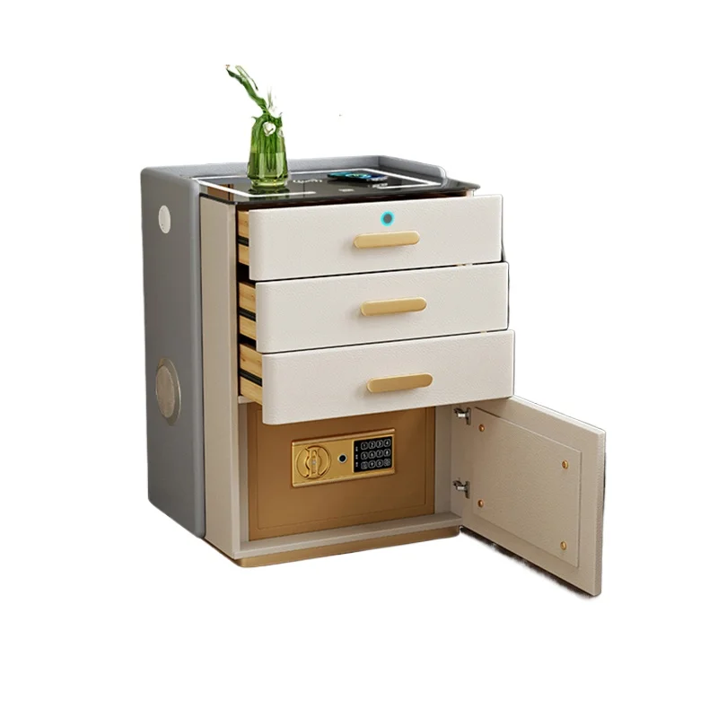 

Умный сейф для прикроватной тумбочки, простой современный скрытый сейф